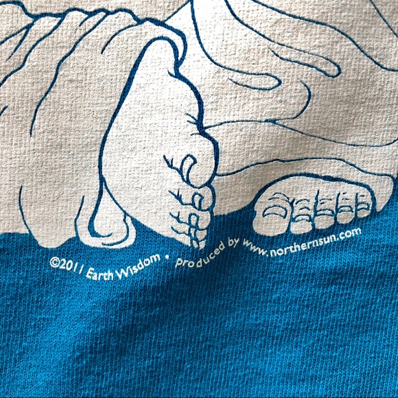 ❌SOLD❌ "Wake Up Laughing" Buddha graphic tee - Picture 3 of 5